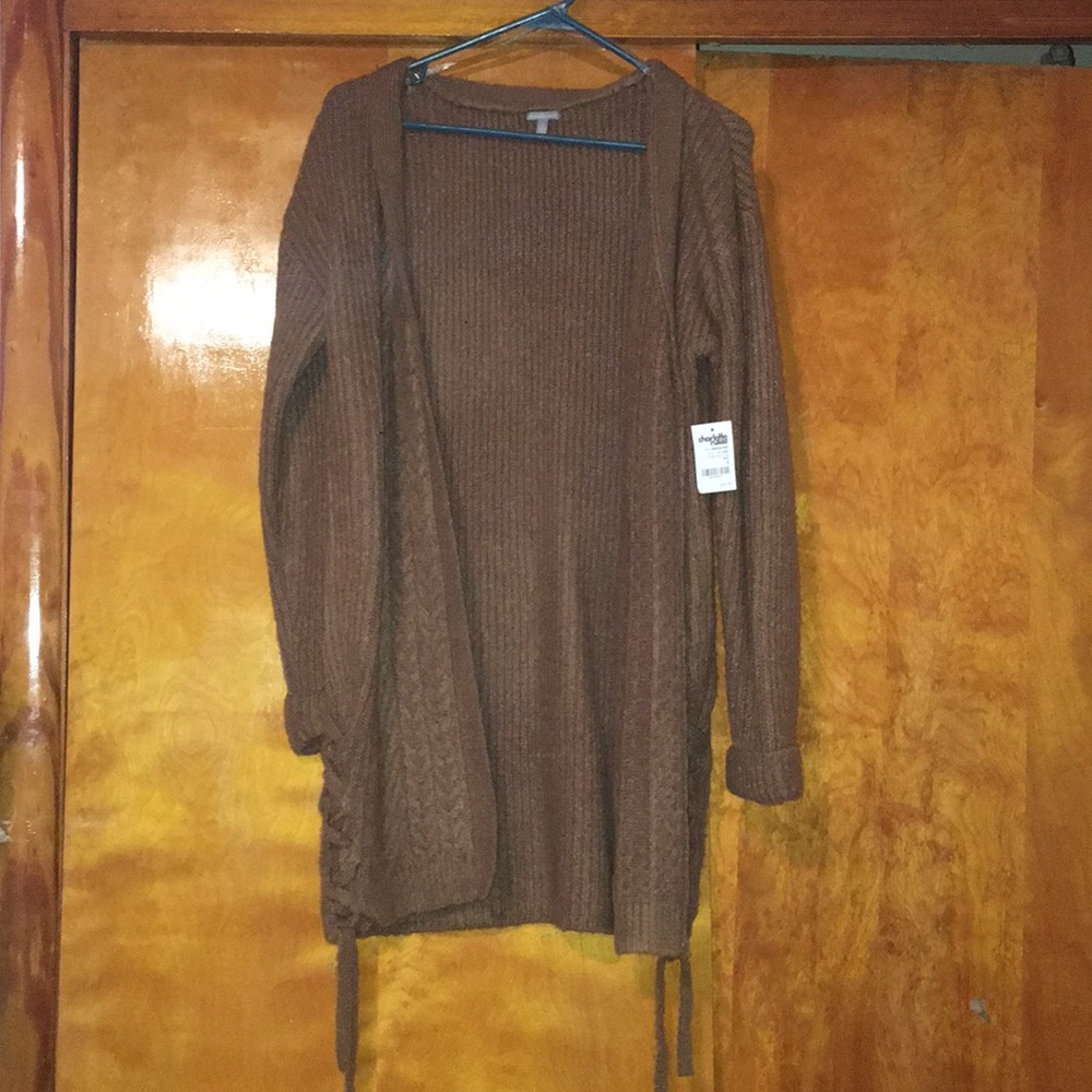 Charlotte rousse brown cardigan